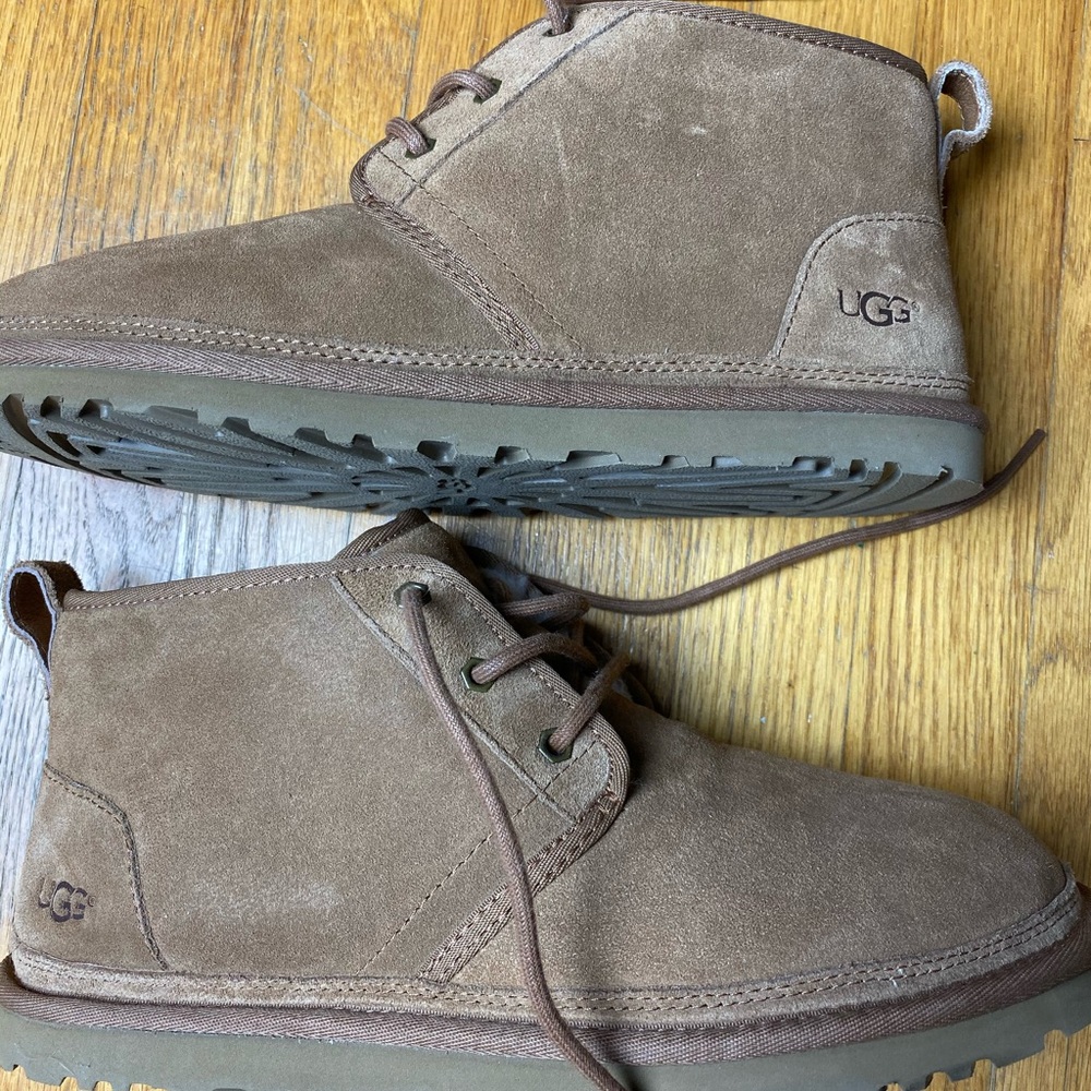 MENS UGG BOOTS SIZE 10 CHESTNUT BROWN